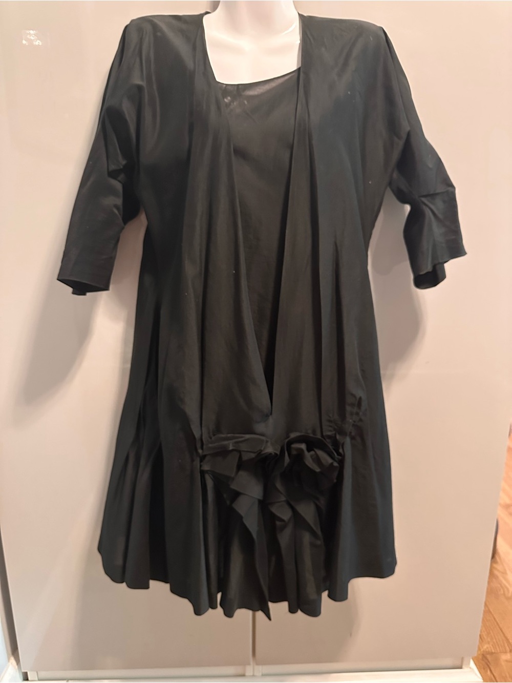 Sonia Rykiel Black dress with Branded Neck Label